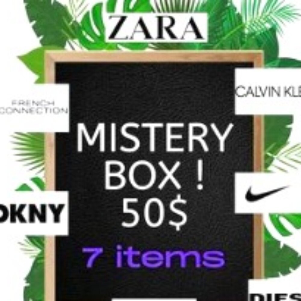 🦄🍭 🛼MISTERY FAB BOX 🦄🍭 🛼  MK,  DKNY, Adidas, BenchZara, Nike, Adidas.